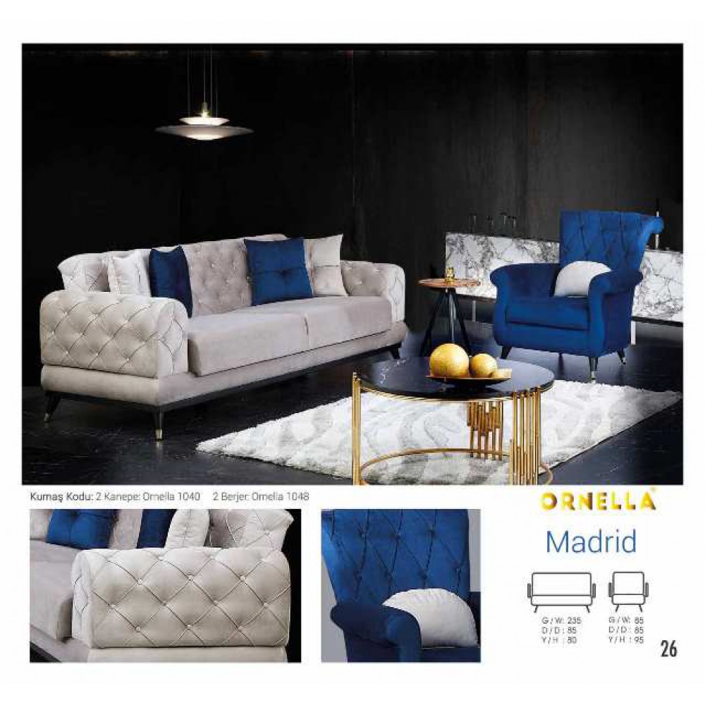 MADRİD KOLTUK TAKIMI Mobilya Çalışkan Plaza Halı